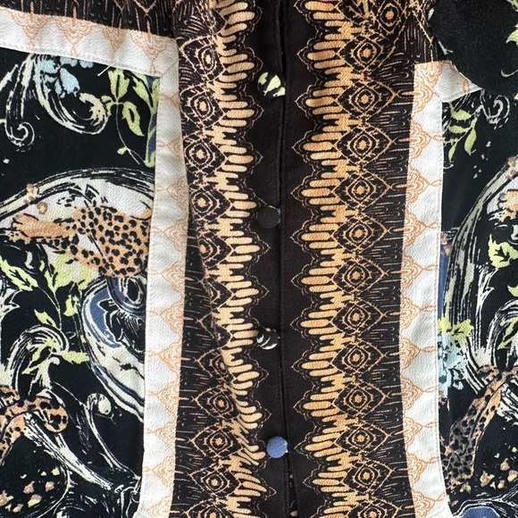 Free People Catch Me If You Can Blouse Size M - Picture 4 of 10